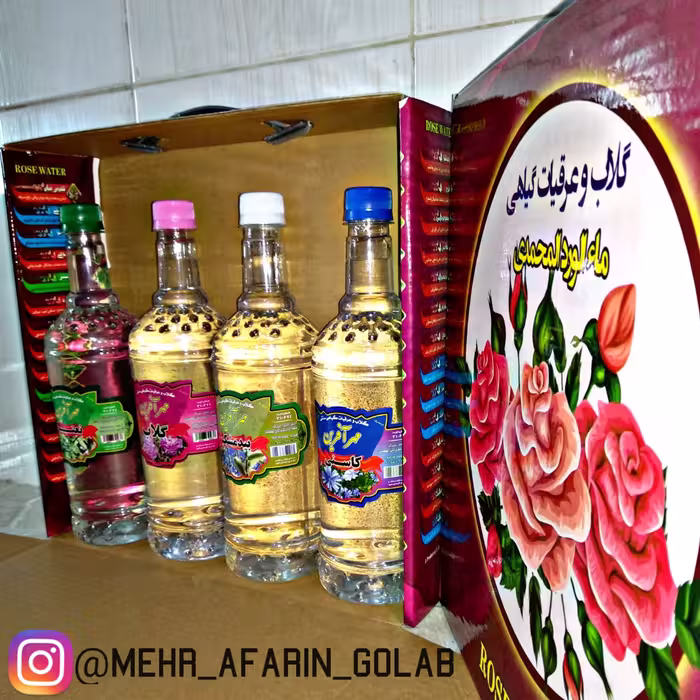 پک کادویی چهار عرق مهرآفرین