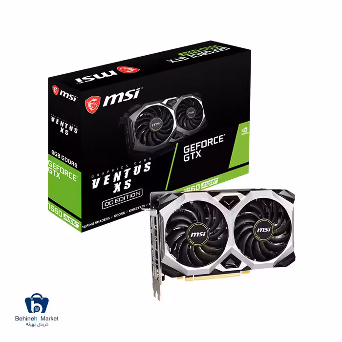 کارت گرافیک ام اس آی مدل GTX 1660 Super Ventus XS OC 6GB GDDR6