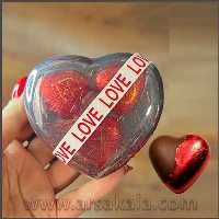 شکلات قلب طلقی