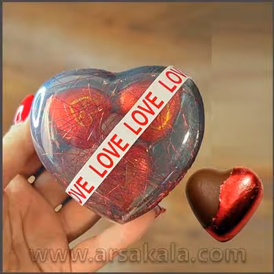 شکلات قلب طلقی