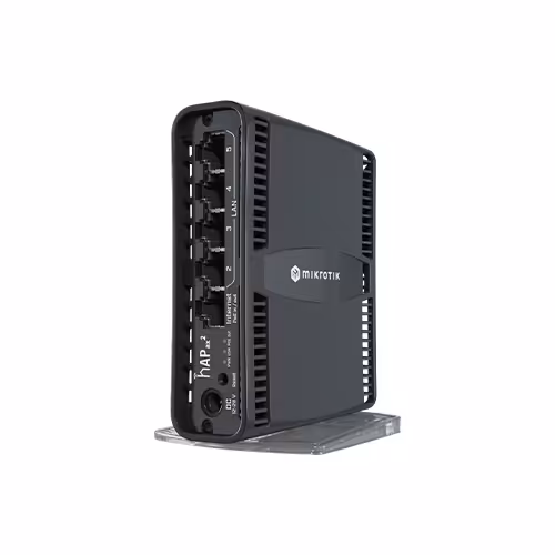 روتر و اکسس پوینت بی‌سیم میکروتیک مدل Mikrotik C52iG-5HaxD2HaxD-TC | hAP ax2