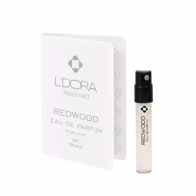 تستر ادوپرفیوم مردانه مدل REDWOOD لدورا فرگرنس 2 میلی لیتر