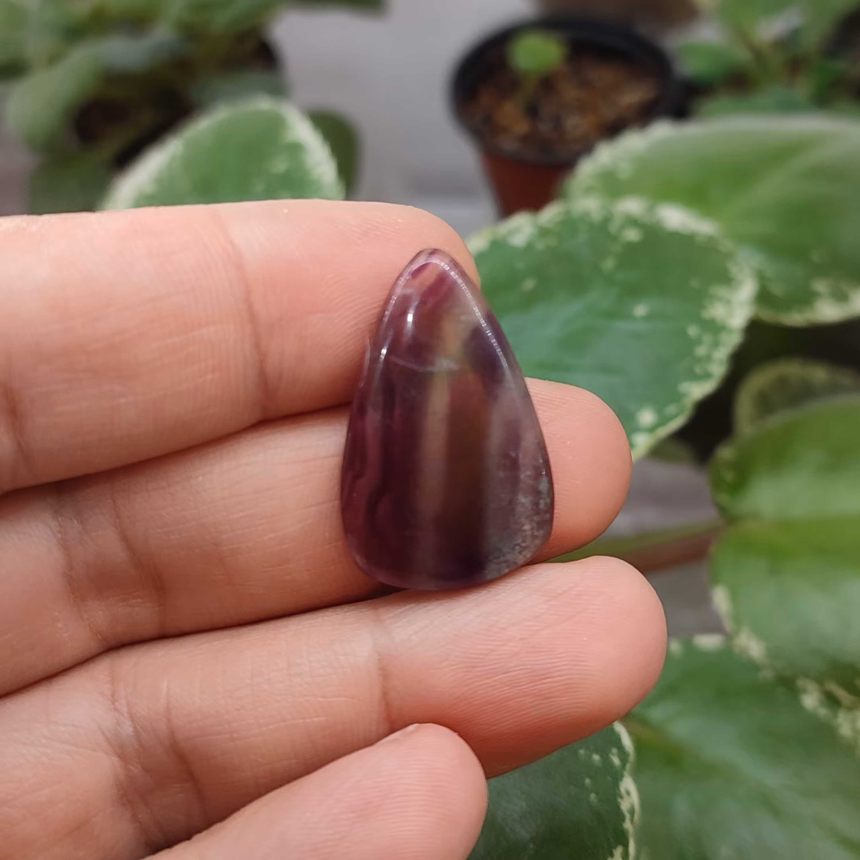 سنگ زیبای فلوریت (فلورین) کد 5