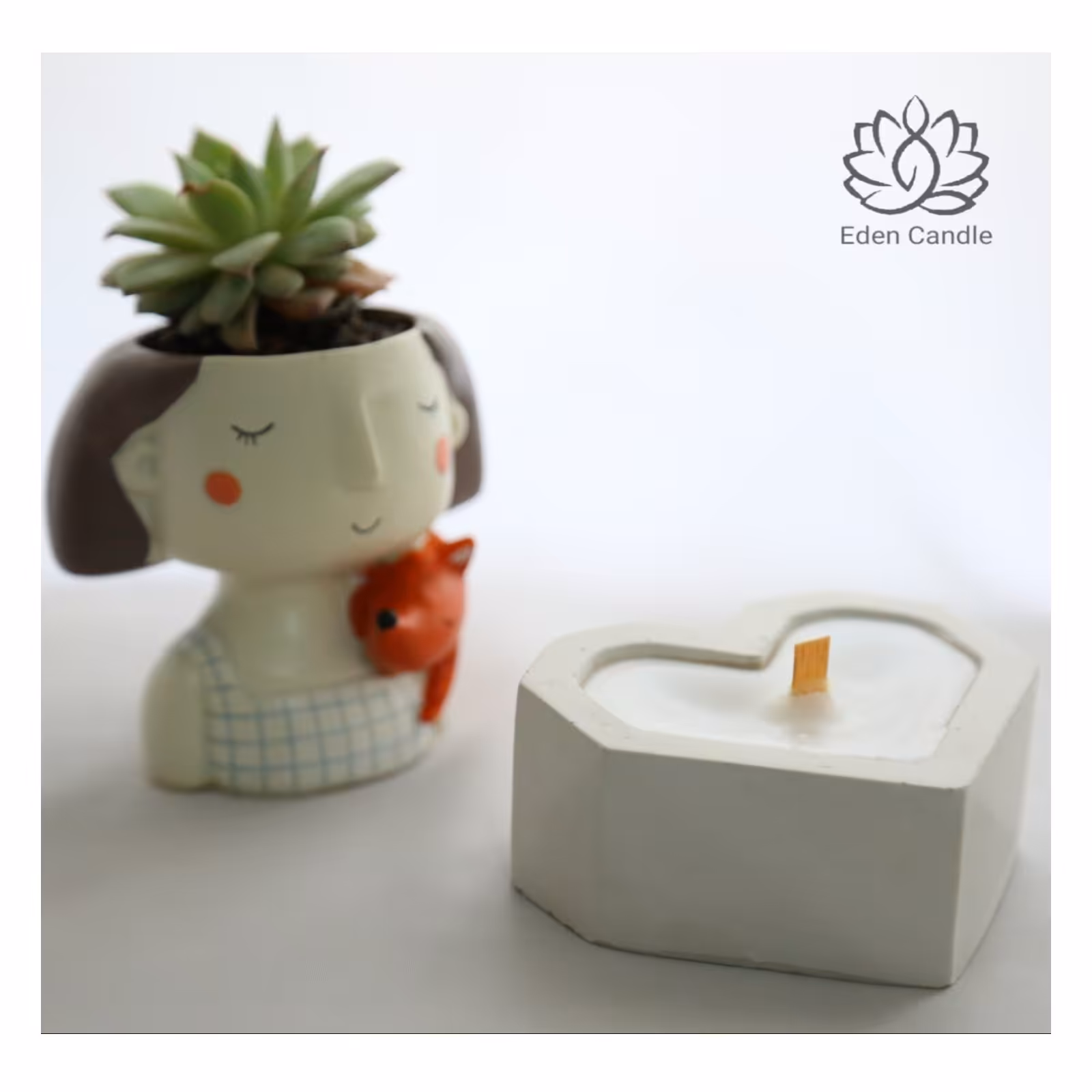 شمع بتنی قلبی