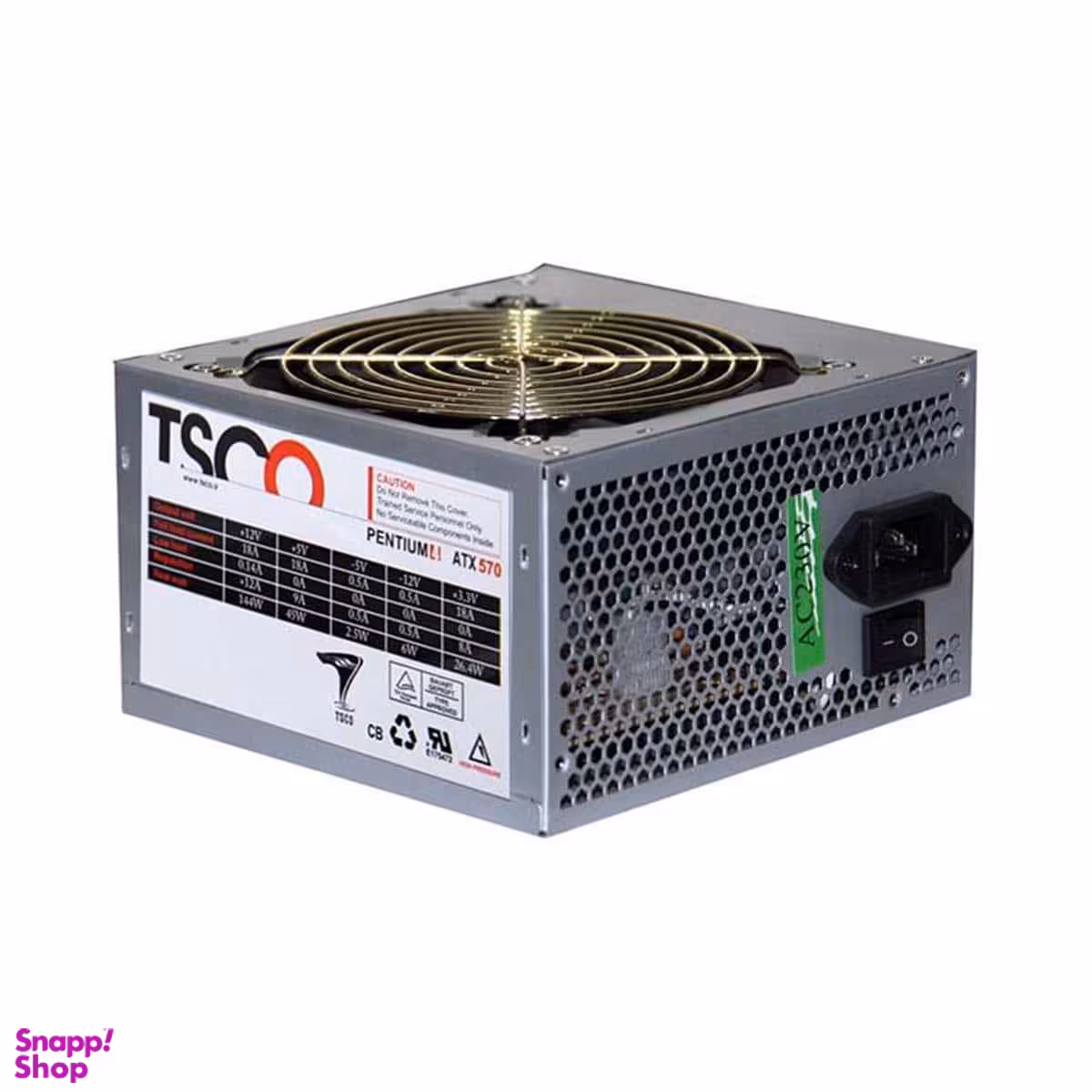 منبع تغذیه تسکو (Tsco) مدل TP 570W