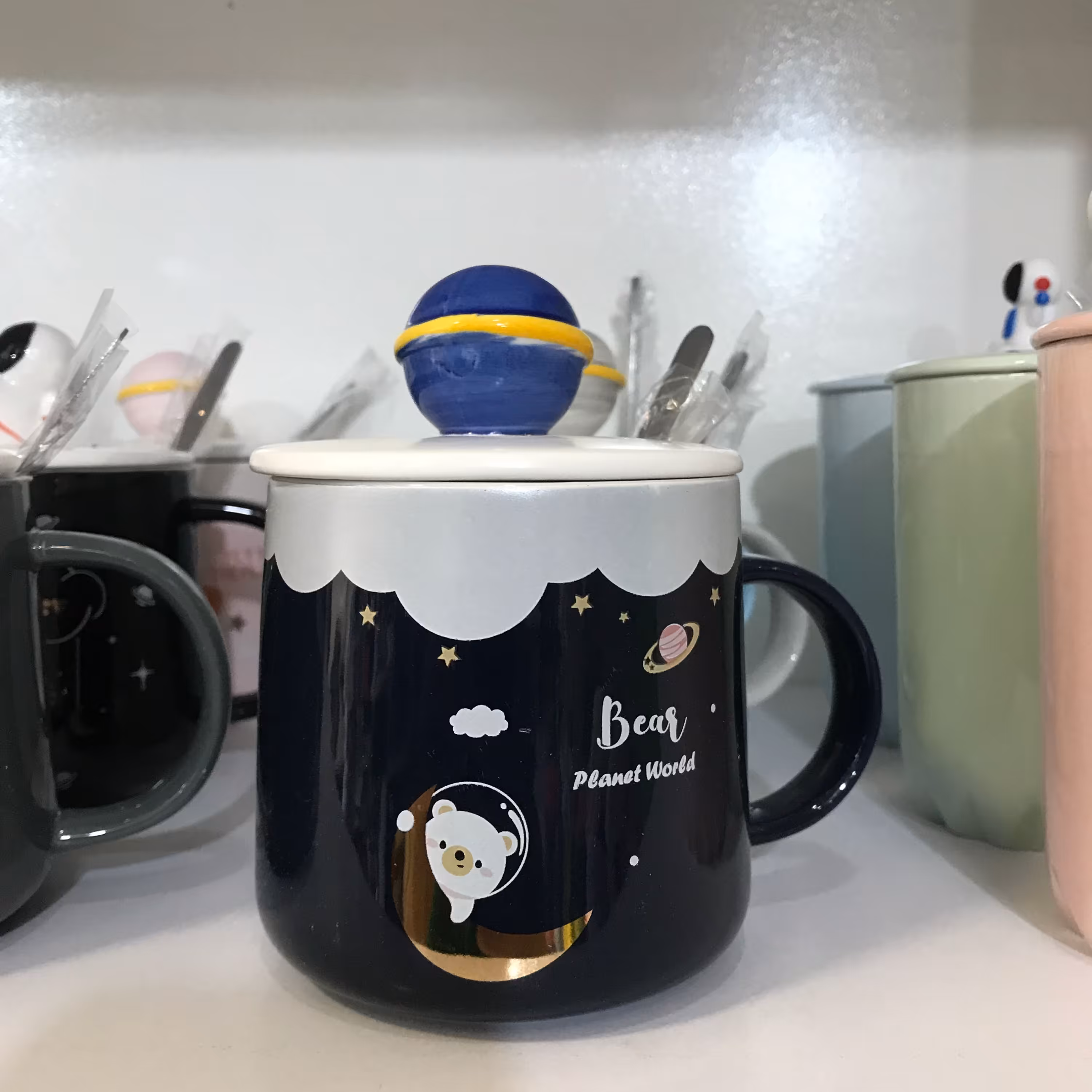 ماگ سرامیکی طرح سیاره