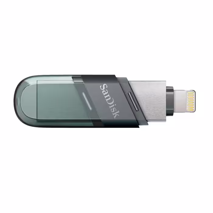 فلش مموری سن دیسک مدل iXPAND Flip ظرفیت 128 گیگابایت