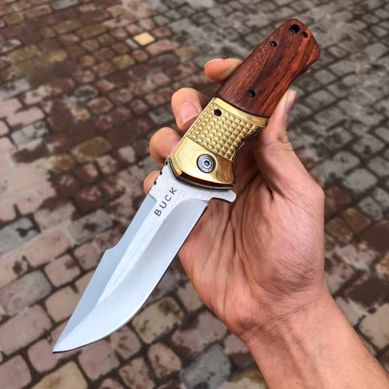 چاقوی کلکسیونی خارجی  باک طلایی