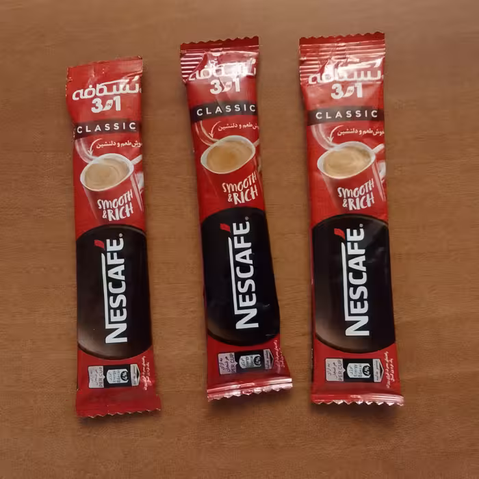 نسکافه کلاسیک فوری 3 in 1 nescafe classic سه در یک تک تکی بسته 3عددی