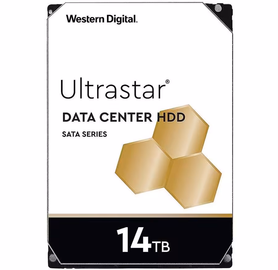 هارد دیسک اینترنال وسترن دیجیتال سری Ultrastar مدل 0F31284 با ظرفیت 14 ترابایت