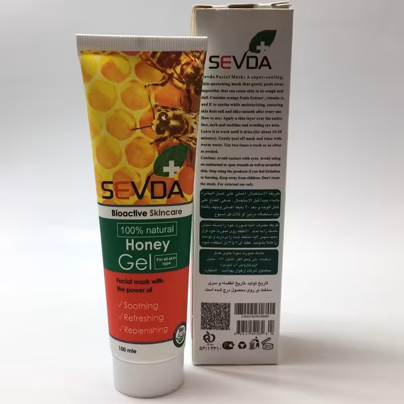 ماسک پیل آف عسل  ( سودا ) - HONEY GEL PEEL OFF SEVDA
