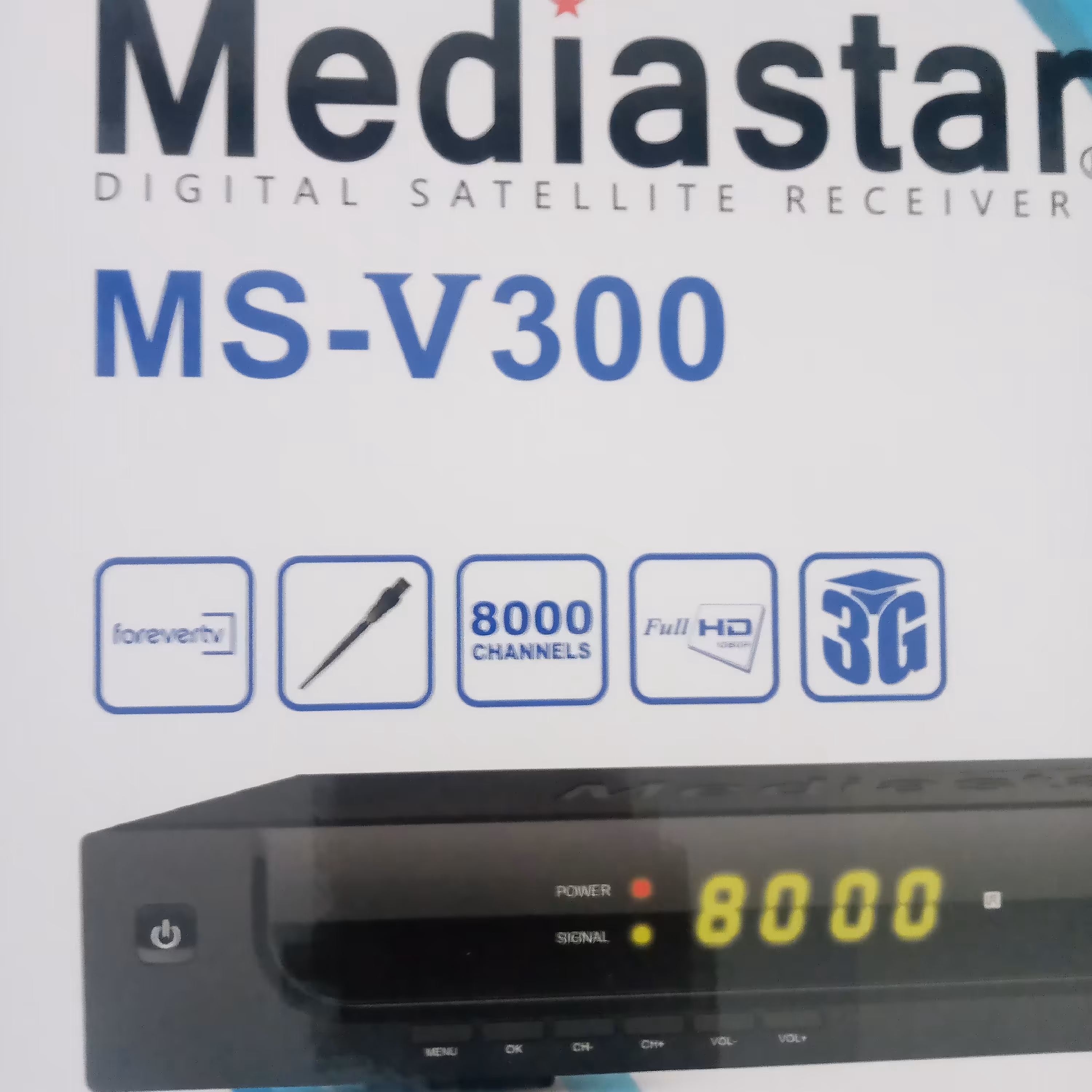 گیرنده دیجیتال مدیا استار وی 300                        