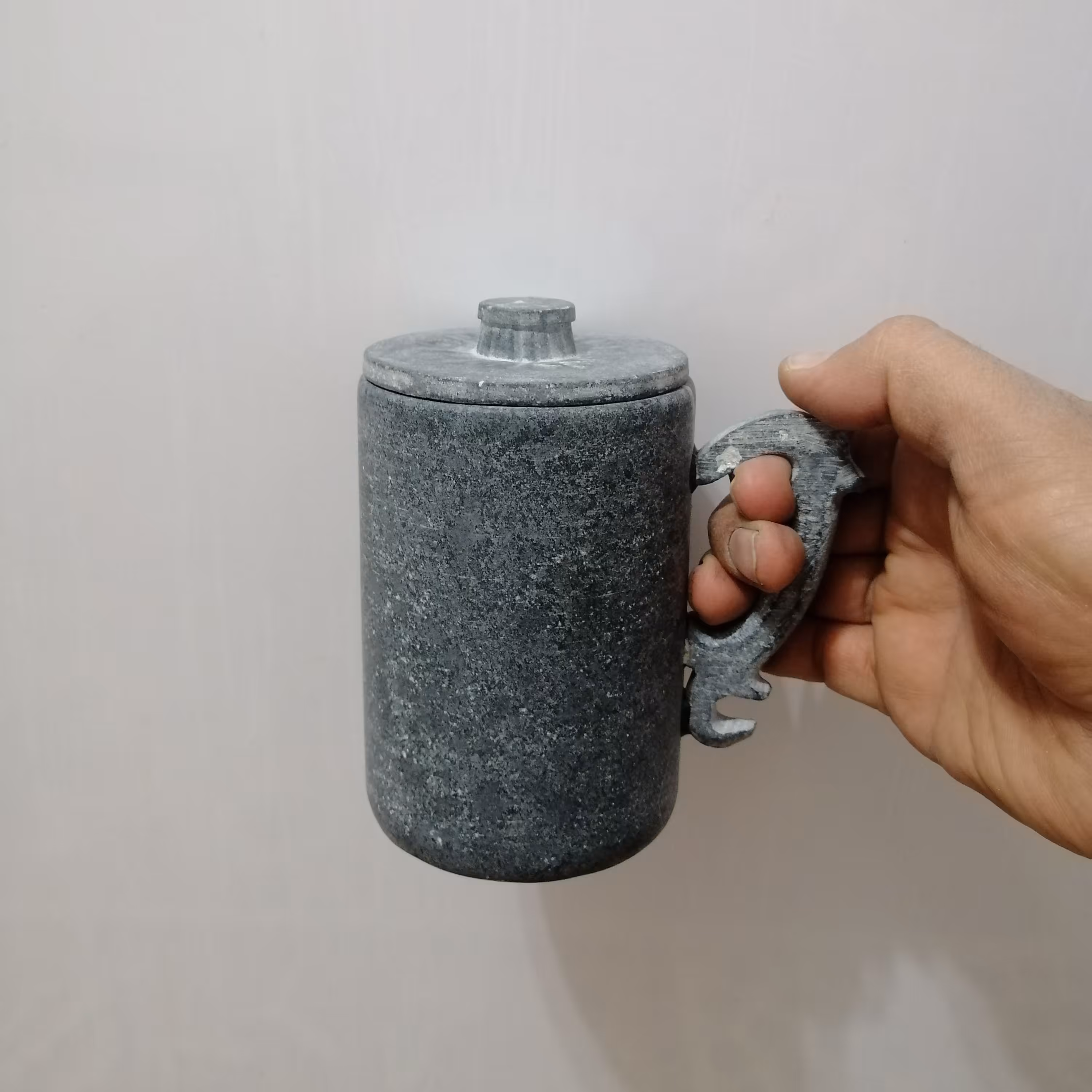 لیوان سنگی بدون درب