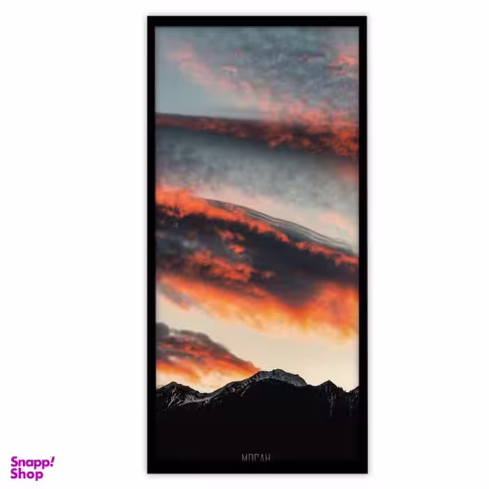 تابلو بکلیت طرح منظره ی آسمان و غروب آفتاب مدل B-S3170