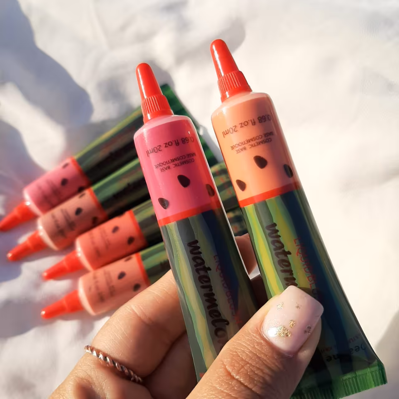 پک 6 تایی رژگونه مایع هندوانه ای