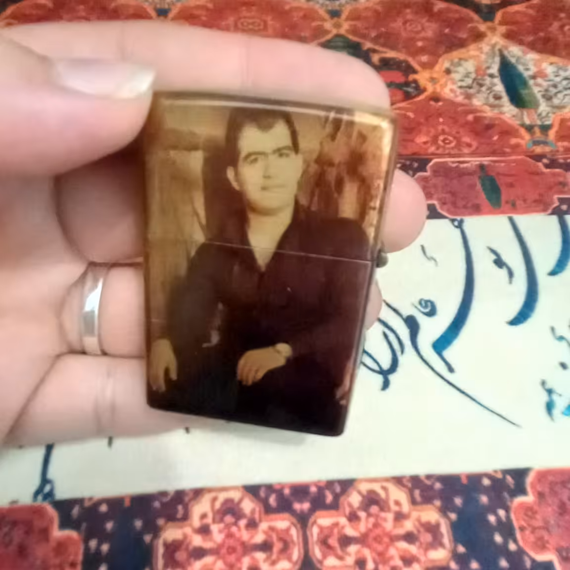 فندک زیپو چاپ عکس دلخواه روی فندک زیپو