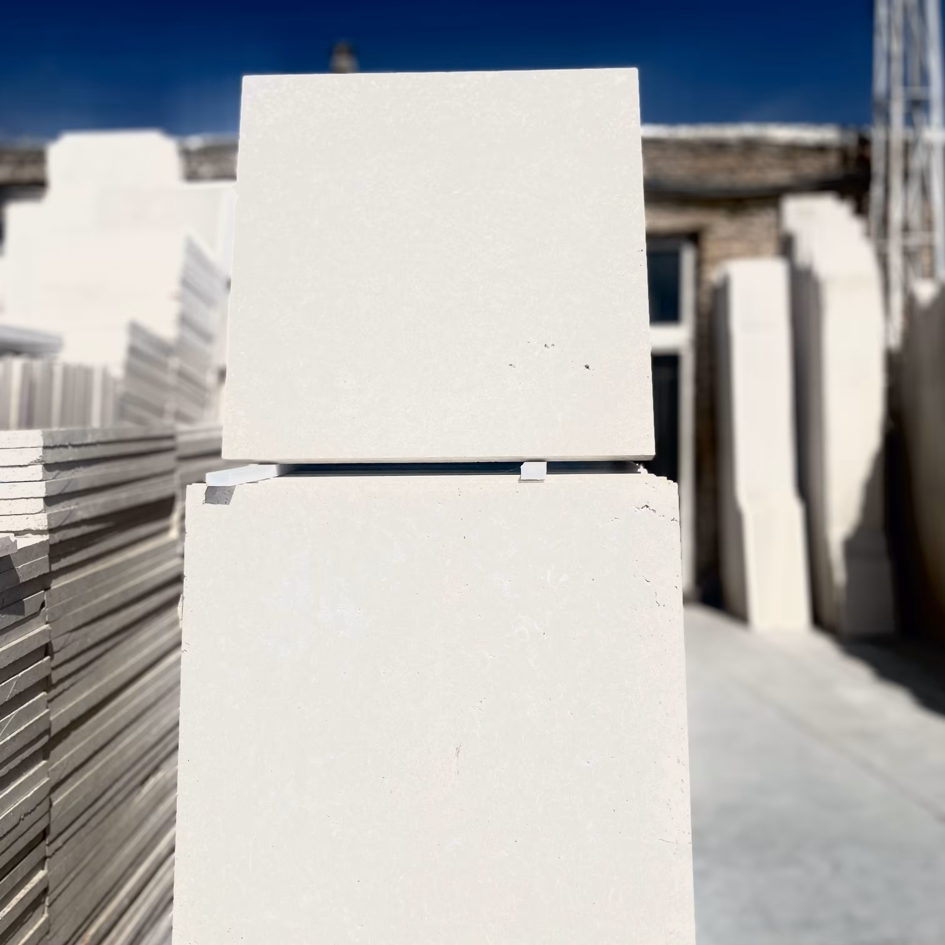 سنگ سفید مرودشت فرشی 40 در 40