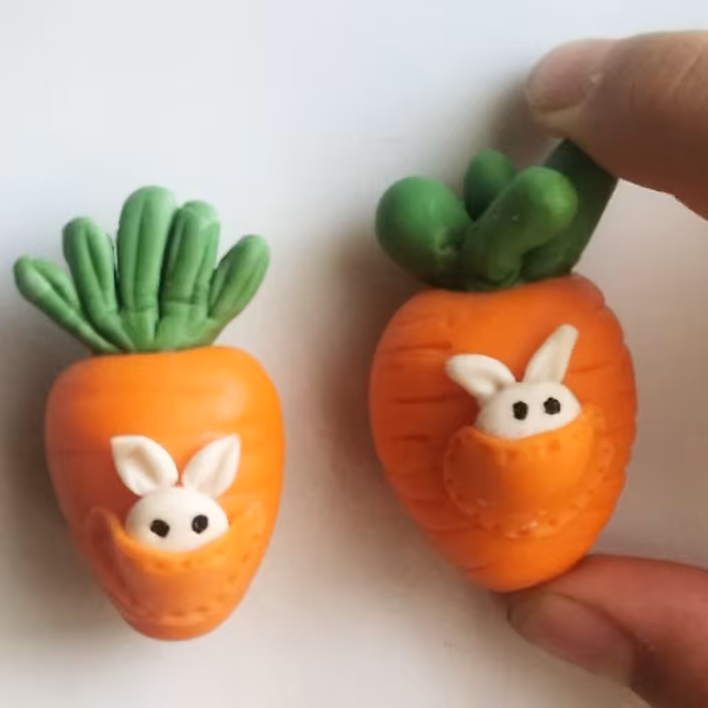 مگنت خمیری هویچ و خرگوش