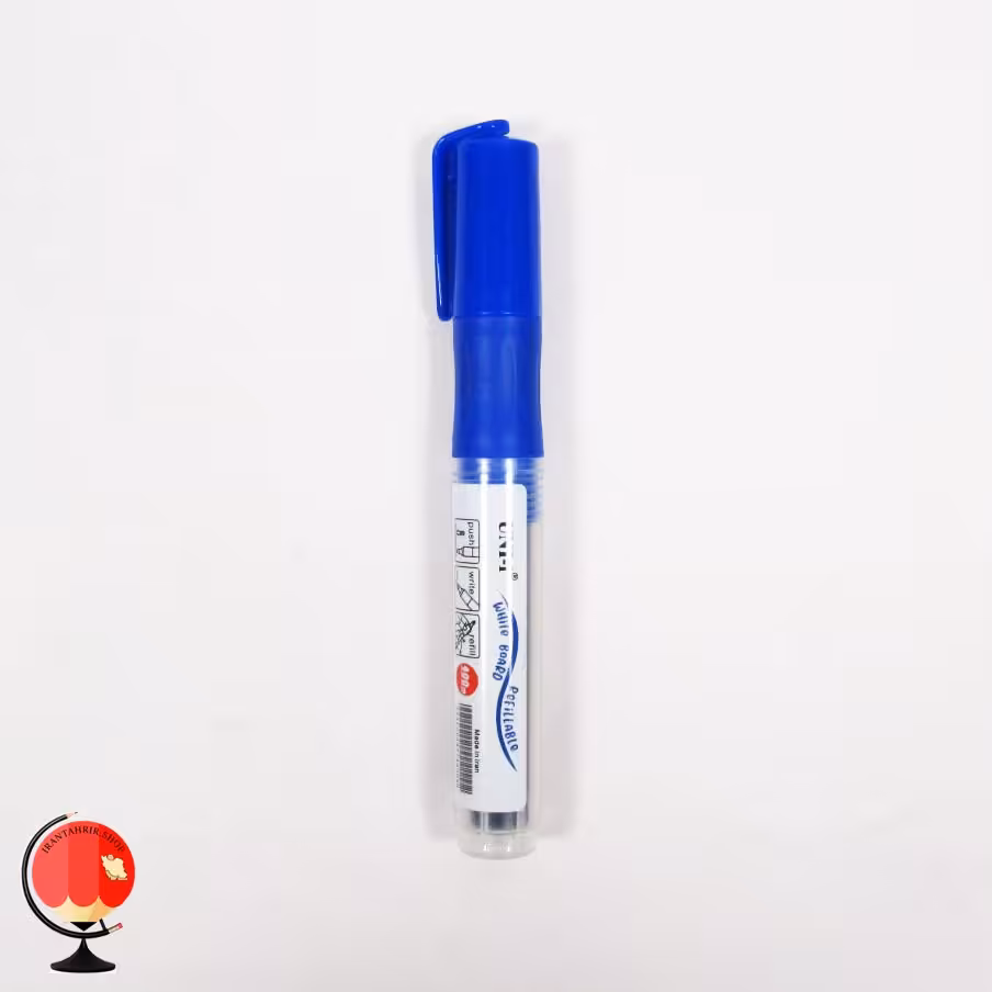 ماژیک شارژی وایت برد آبی یونی