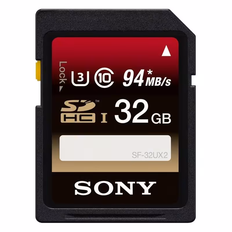 کارت حافظه سونی مدل Sony 32GB UHS-I SDHC U3 (Class 10) - SF-32UX2/T3