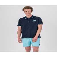 تی شرت یقه پولو آبی مردانه CW پنبه اورجینال Paul Shark Paul&amp;Shark