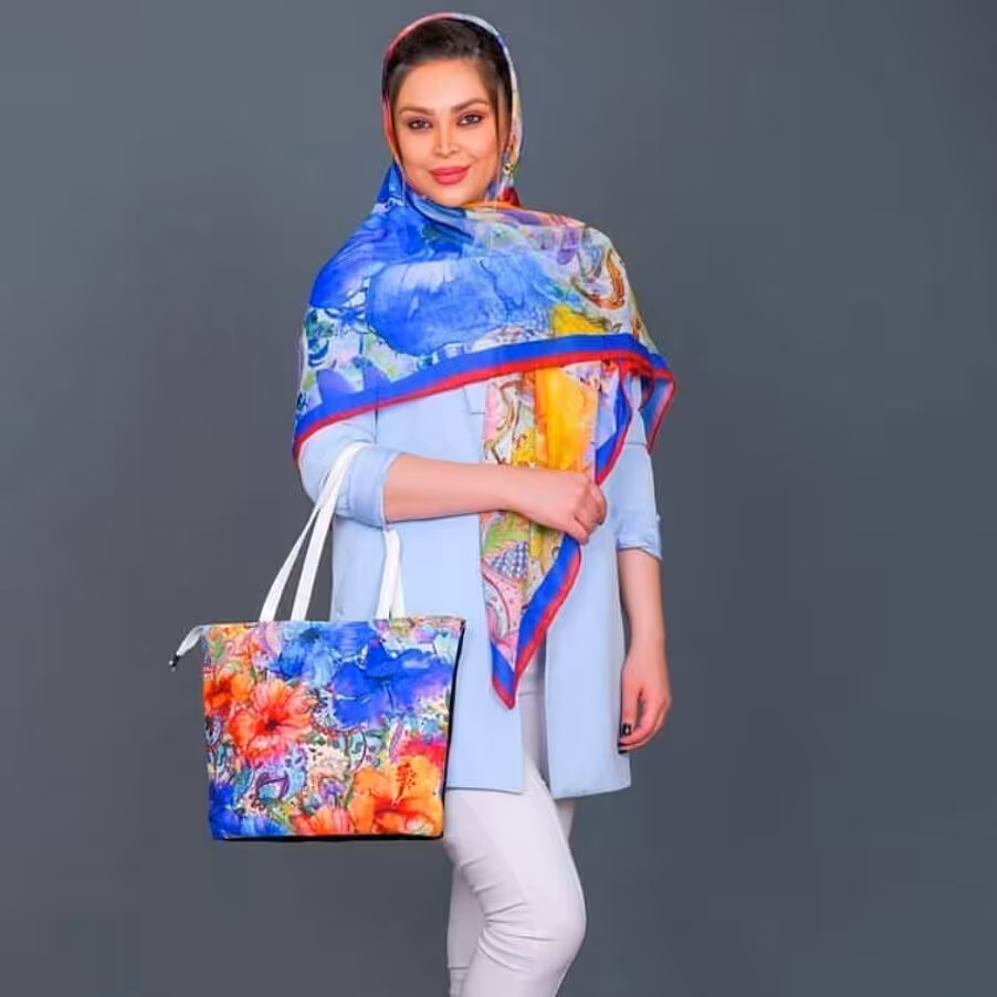 ست روسری و کیف
