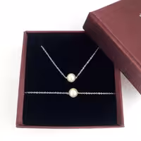 نیمست مروارید
جنس زنجیر استیل رنگ ثابت
شامل دستبند و گردنبد