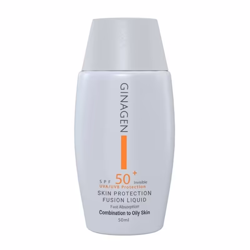 کرم ضد افتاب بی رنگ مدل پوست چرب و مختلط 