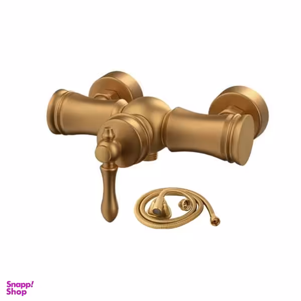 شیر سرویس بهداشتی کسری مدل ناپل به همراه شلنگ توالت