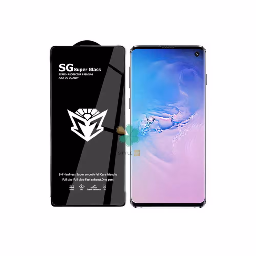 گلس محافظ صفحه گوشی SG Super مناسب Samsung Galaxy S10