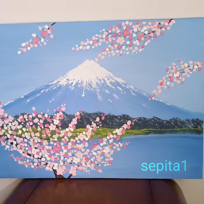 تابلو زیبای منظره