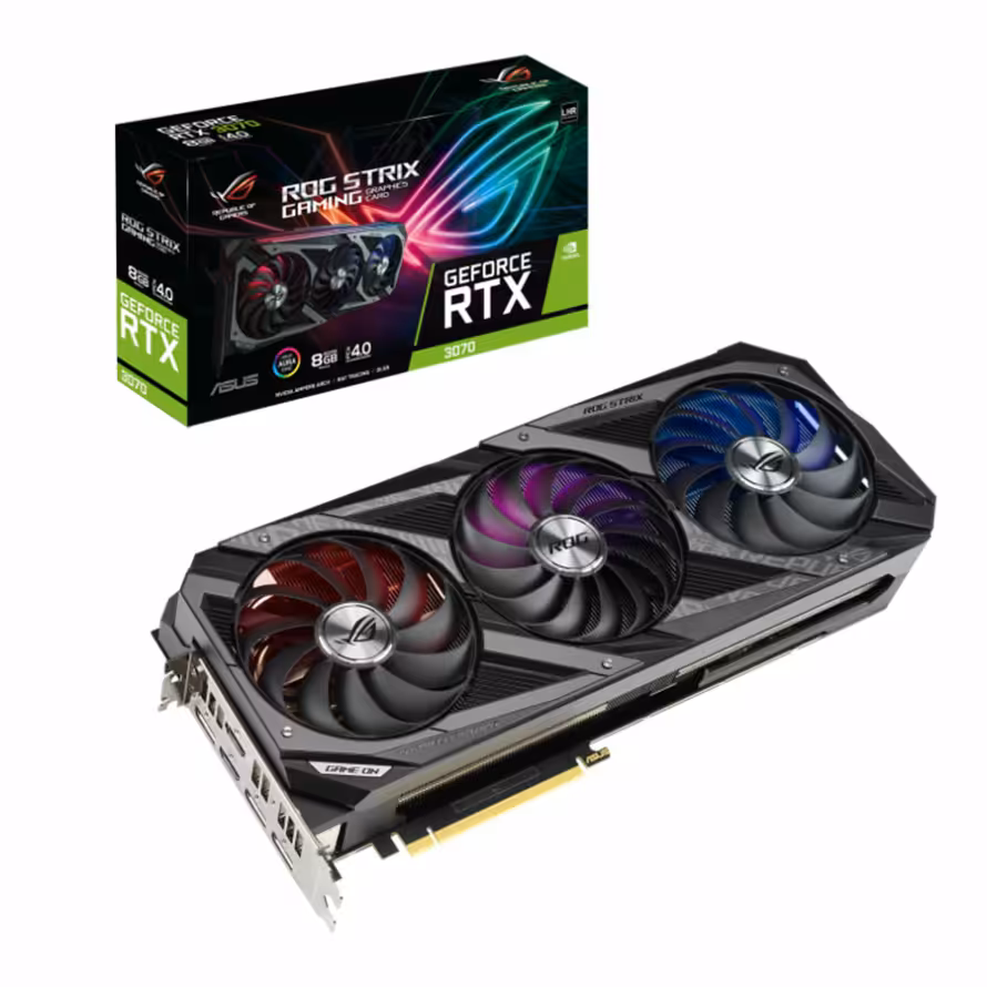 کارت گرافیک ایسوس ROG STRIX RTX3070 8G V2 GAMING