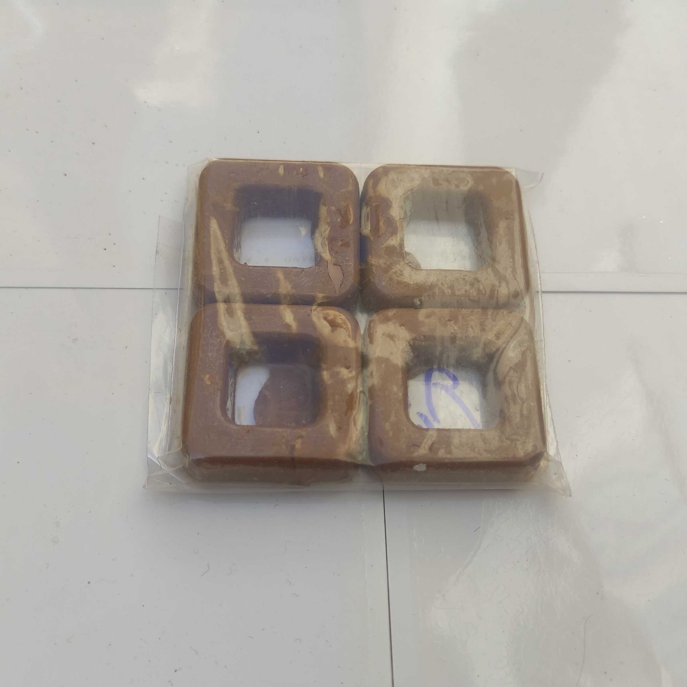 رنگ مکعبی شمع سازی کاهگلی