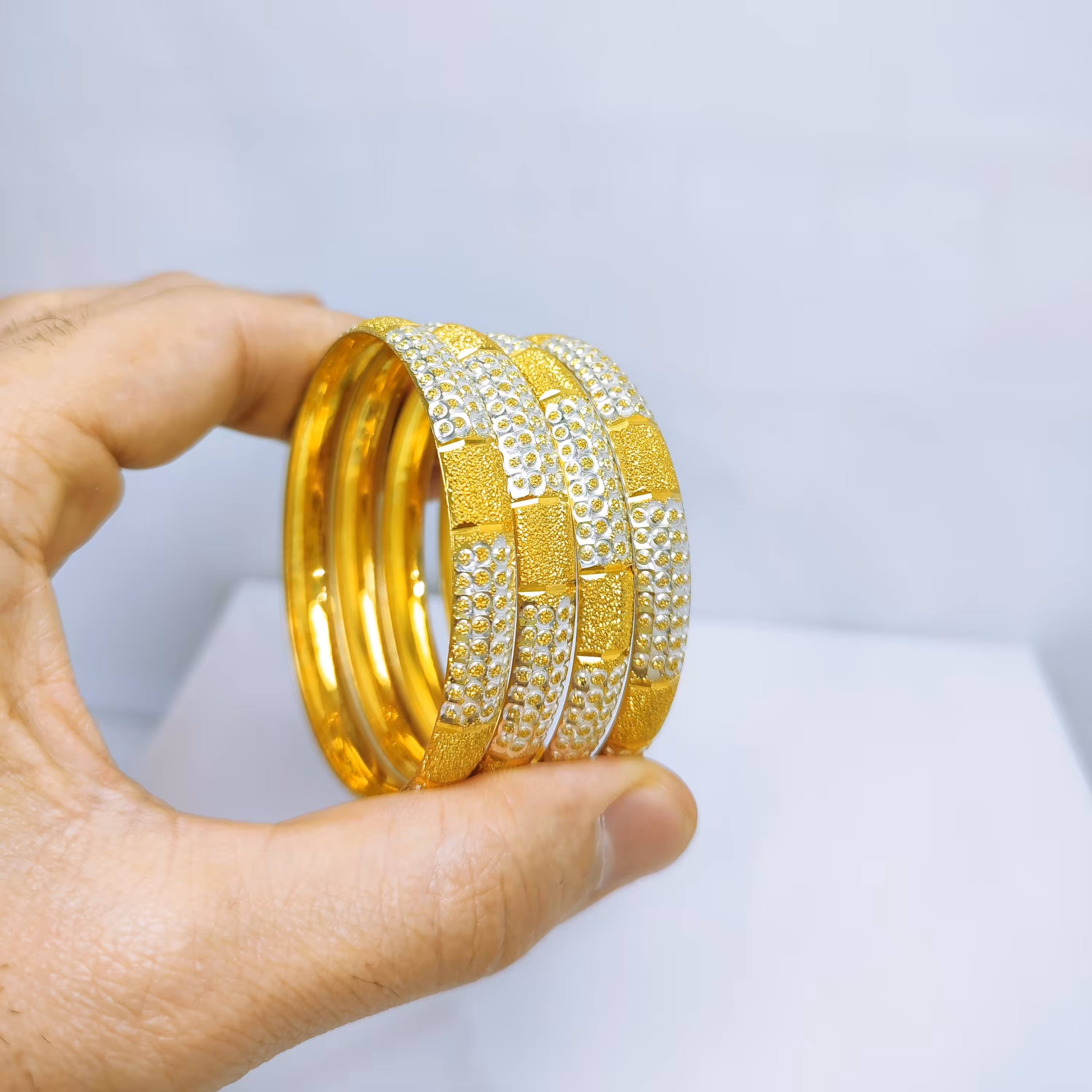 النگو نقره 4عددی سایز 2