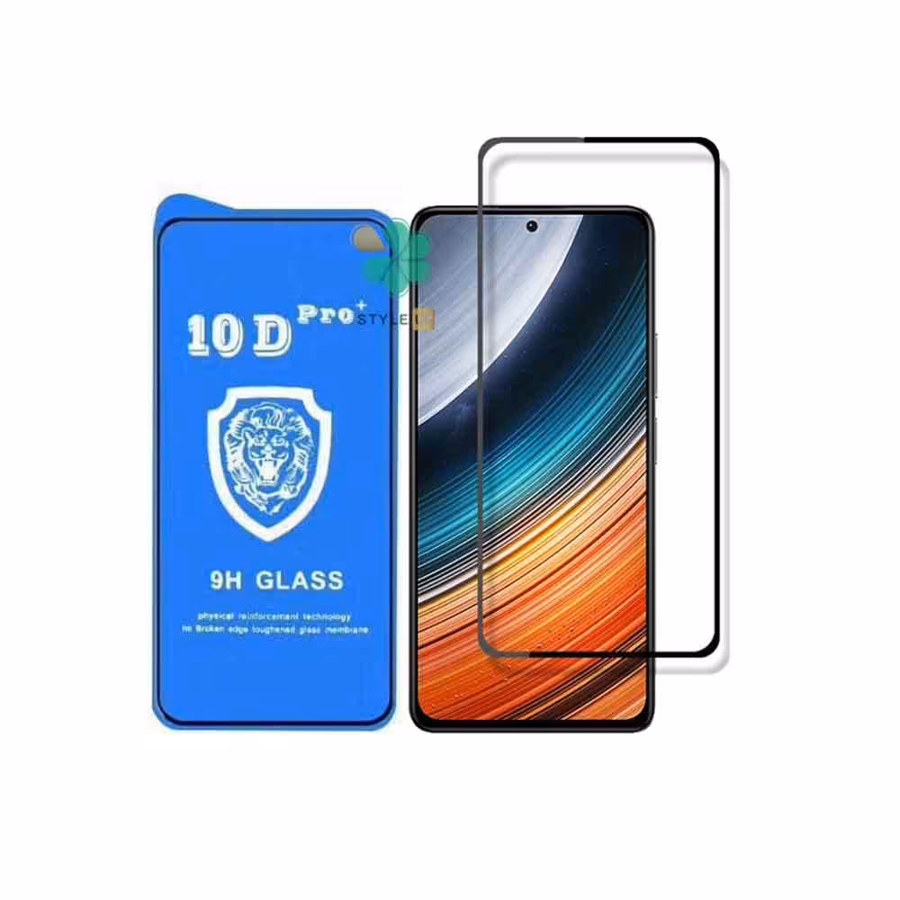 گلس تمام صفحه گوشی شیائومی Xiaomi Redmi K40S مدل 10D Pro