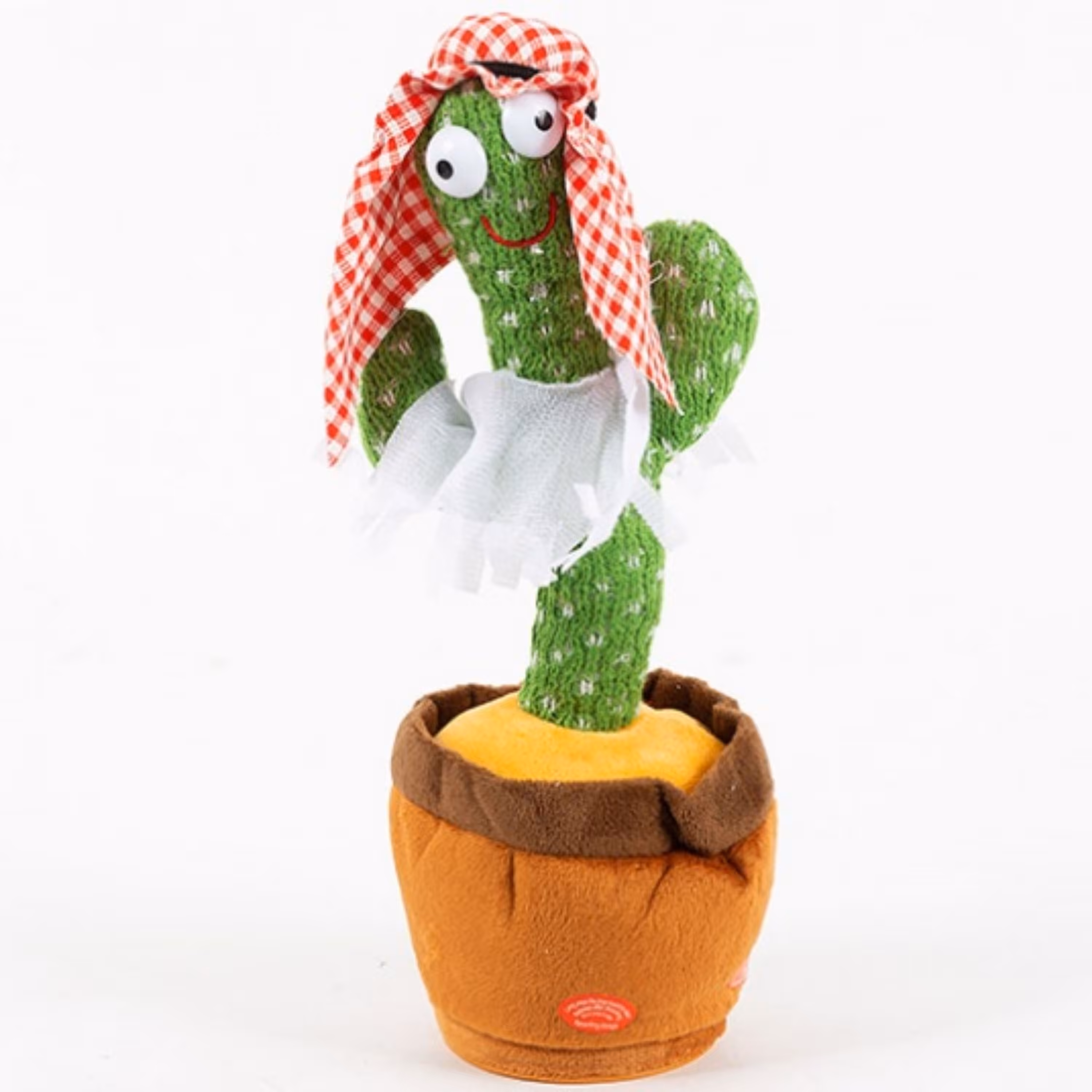 کاکتوس سخنگو شارژی لباس دار موزیکال چراغ دار تقلید صدا با بسته بندی