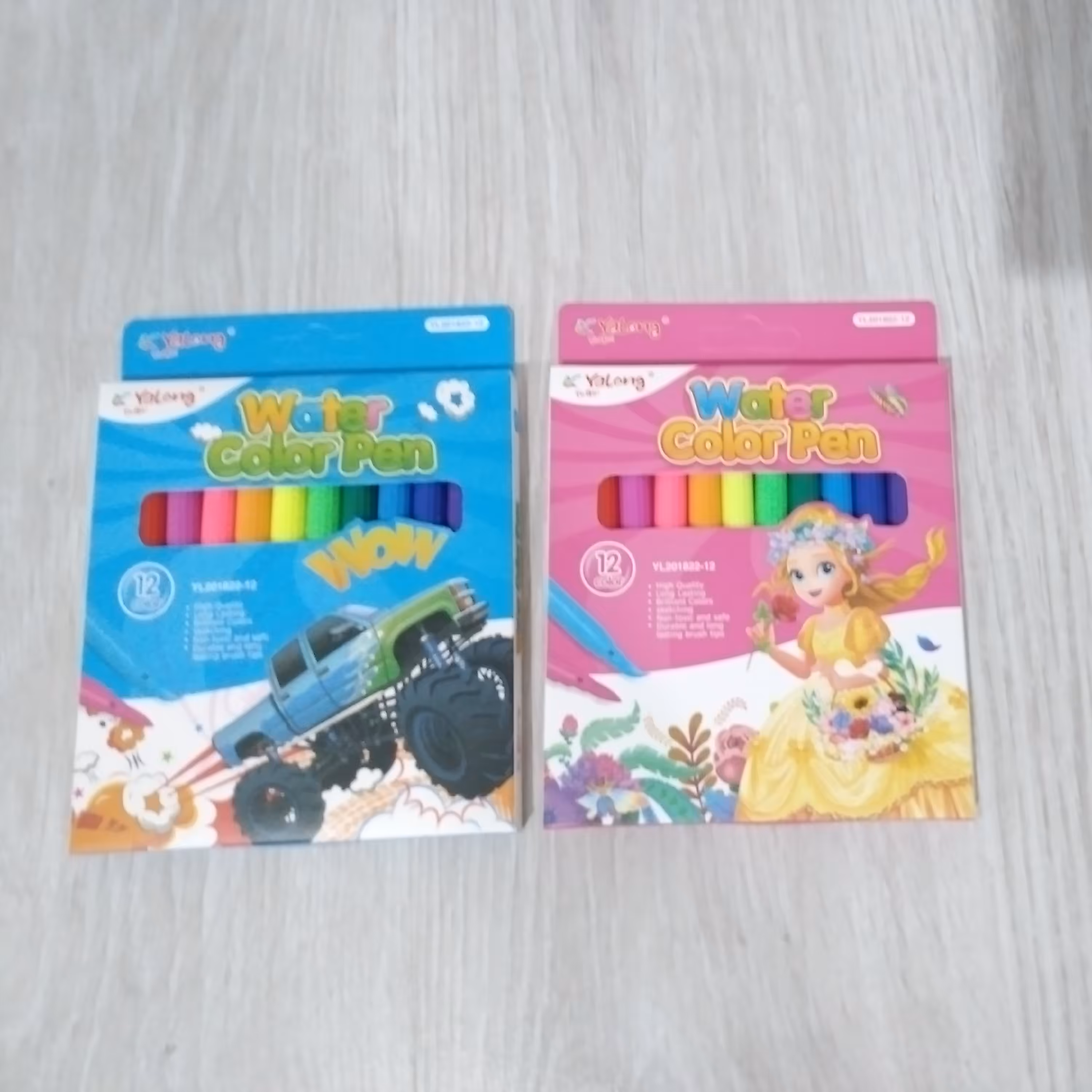 ماژیک 12 رنگ یالونگ Yalong کد YL-201822-12