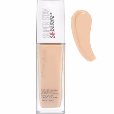 کرم پودر میبلین شیشه‌ای مدل سوپر استی 30 میل maybelline Super Stay