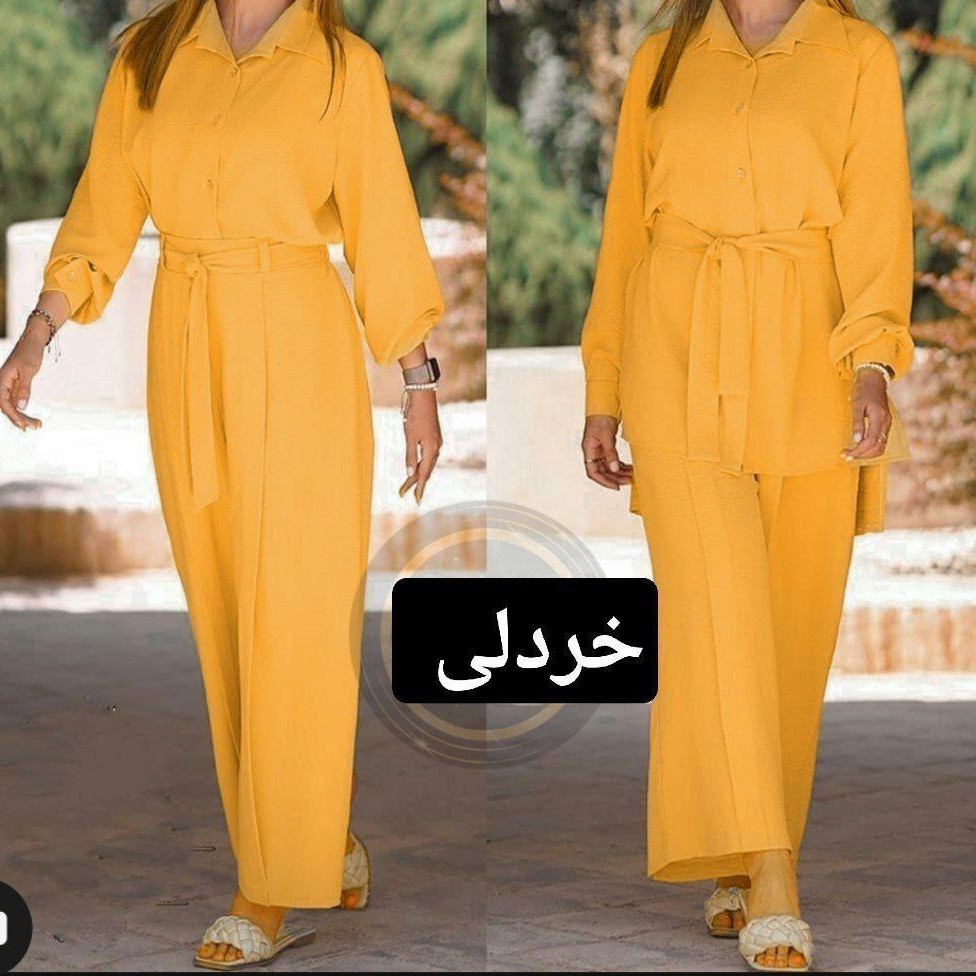 مانتو شلوار ابرو بادی اعلا قد مانتو جلو 76 پشت 88 دکمه کاربردی
