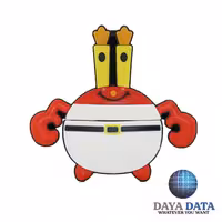 فلش مموری فانتزی دایا دیتا آقای خرچنگ مدلPC1022-7 ظرفیت128GB-USB2 رنگ سفید