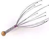 ماساژور  سیمی عنکبوتی سر ، افزایش دهنده گردش خون در سر .بدون جعبه 