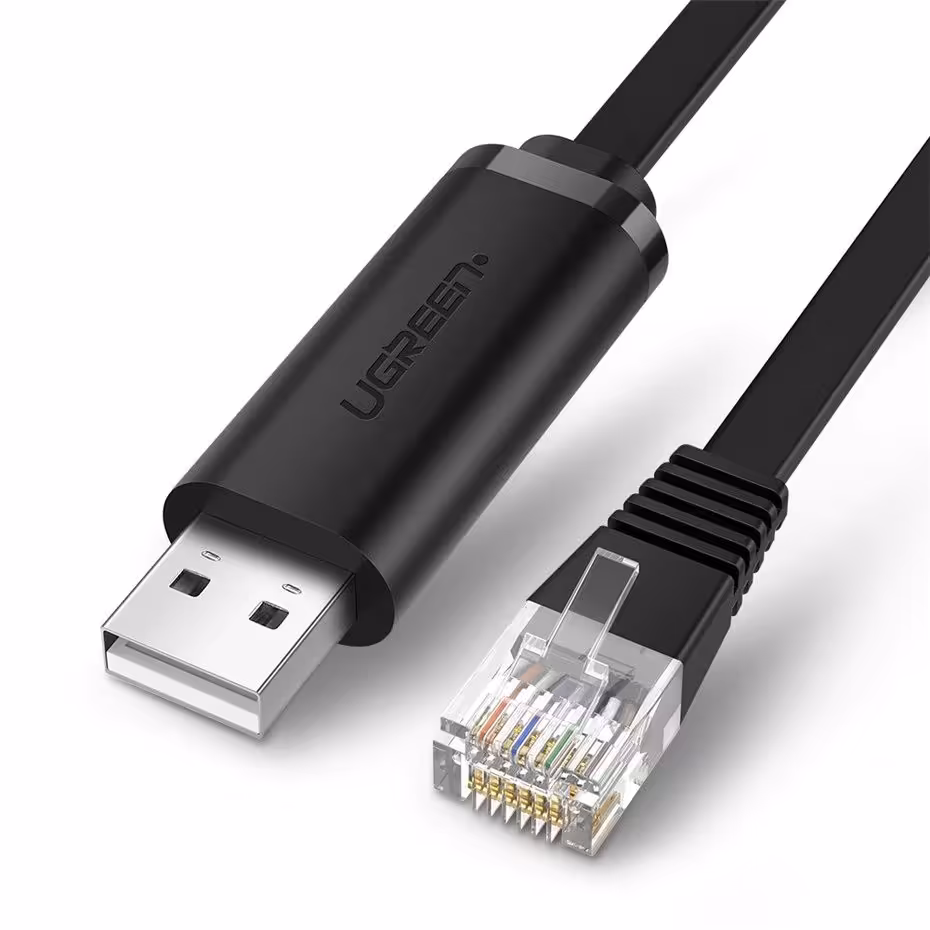 کابل تبدیل USB 2.0 به Rj45 یوگرین CM204 60813 طول 3 متر