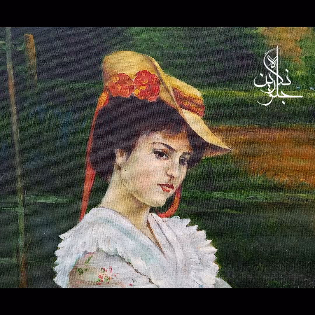 تابلوی نقاشی با نام قهر