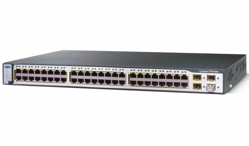 سوئیچ 48 پورت سیسکو مدل WS-C3750-48TS-S
