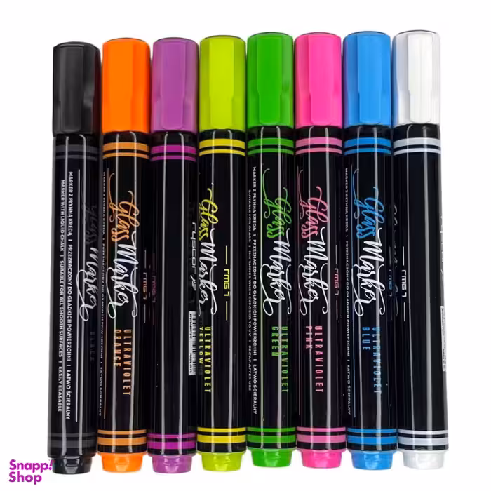 ماژیک گلس مارکر ریستور کد 64 بسته 8 عددی