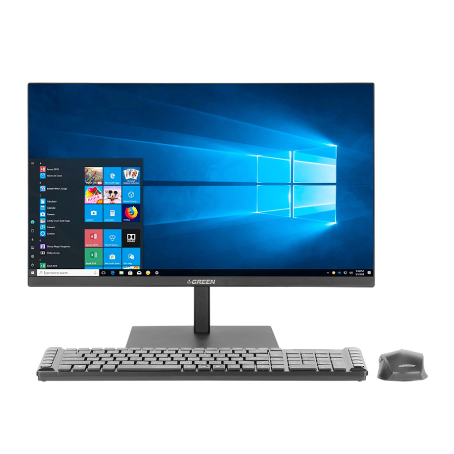 آل این وان 22 اینچ گرین GX22S-i318S H410 i3/8GB/1TB 120GB SSD/Intel