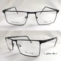 عینک طبی مردانه و زنانه برند  POLICE ساخت P.R.C.. قابلیت ساخت انواع عدسی  های طبی