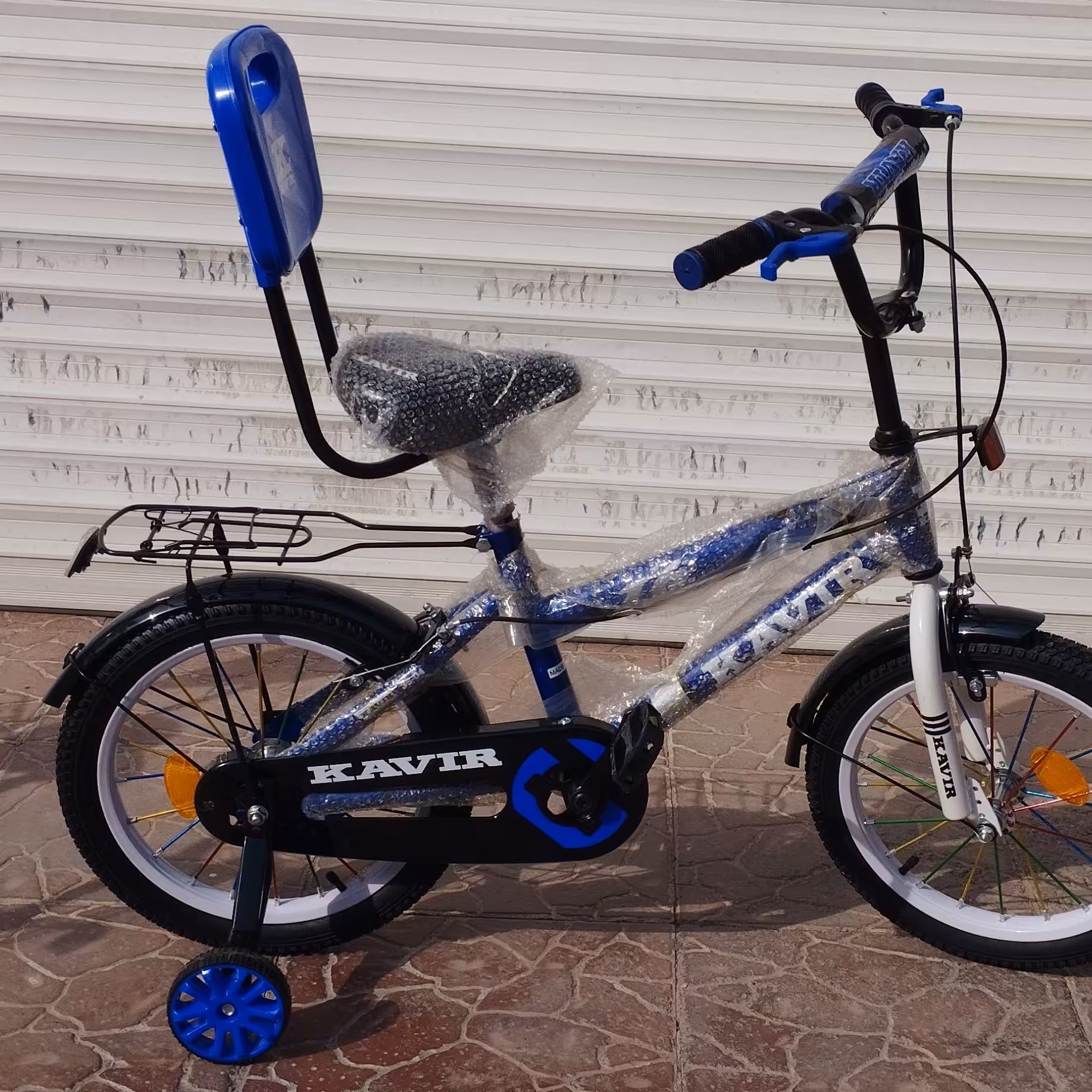 دوچرخه کویر سایز 16 با تکیه گاه و ترک بند