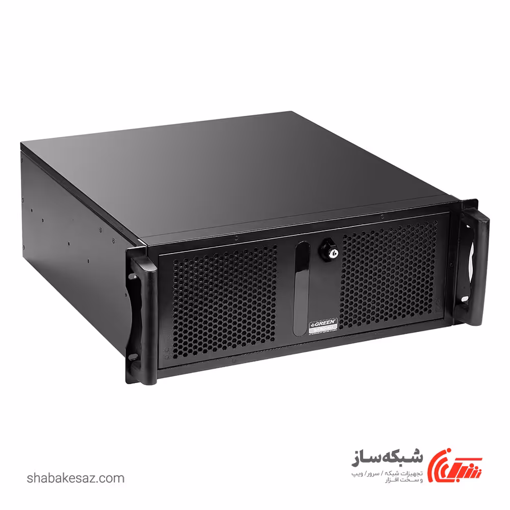 قیمت و خرید کیس رکمونت گرین GREEN G450-4U - شبکه ساز