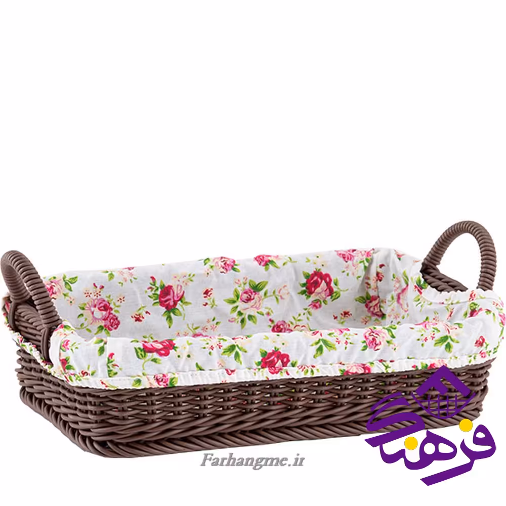 سبدبافت زيبا سمن لايت دسته دار